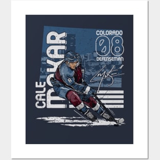 Cale Makar Colorado State Posters and Art